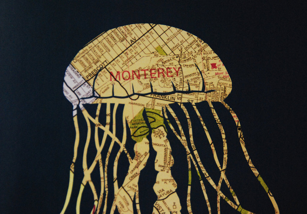 "Monterey Jellyfish" Print