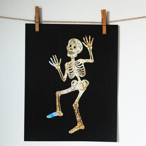 "El Esqueleto" Print
