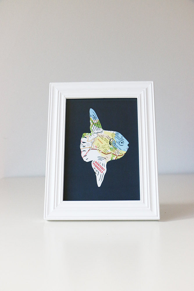 "Ocean Sunfish" Card