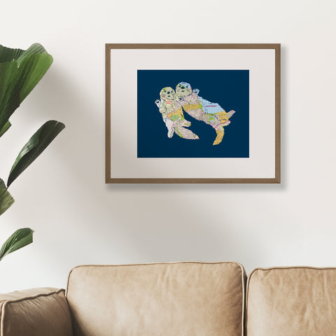 Map Art Prints