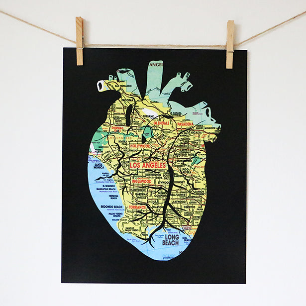 "Heart of Los Angeles" Print