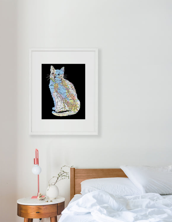 "Feline Fine" Print