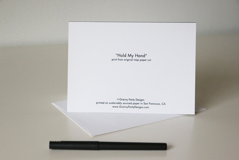"Hold my Hand" Card