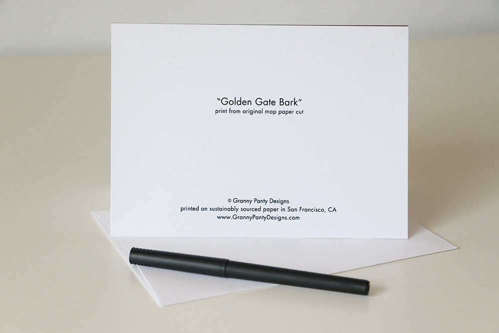 "Golden Gate Bark" Card
