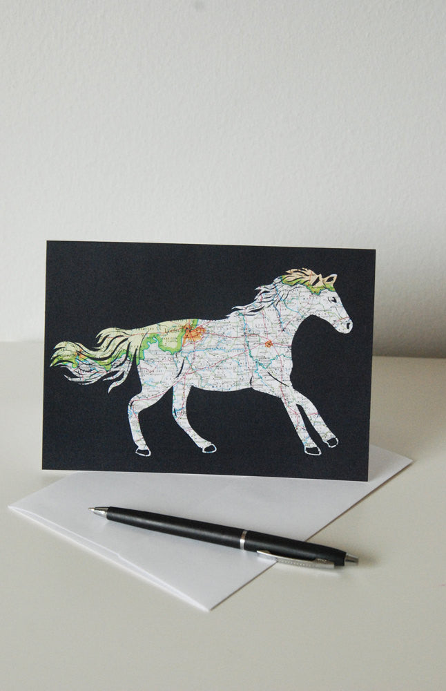 "Louisville Horse" Card