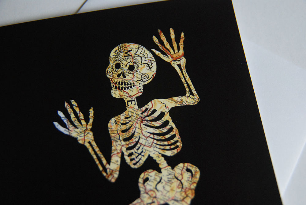 "El Esqueleto" Card