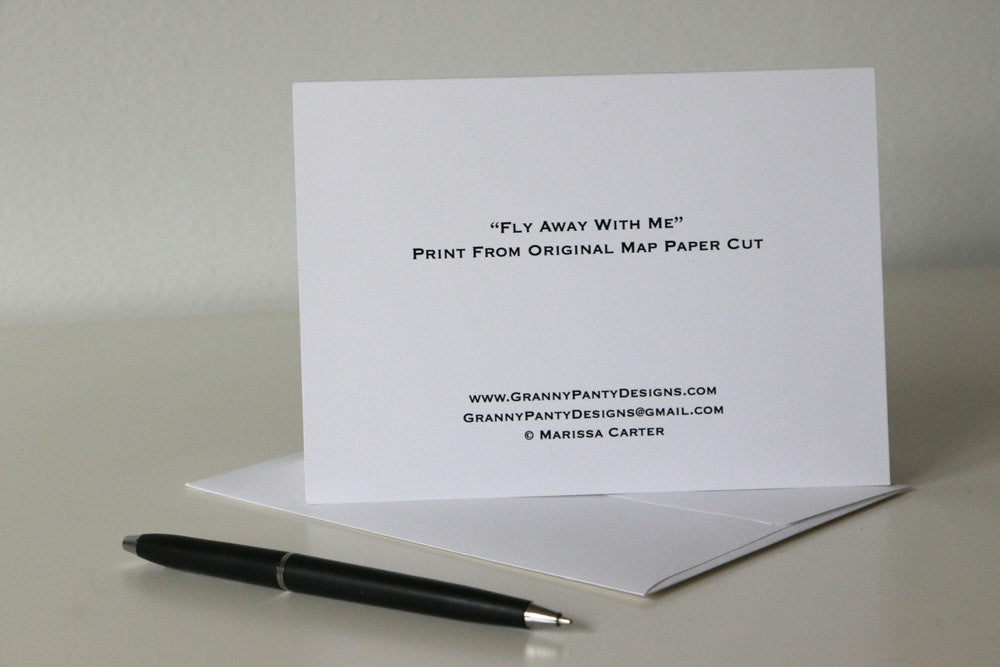 "Fly Away With Me" Card