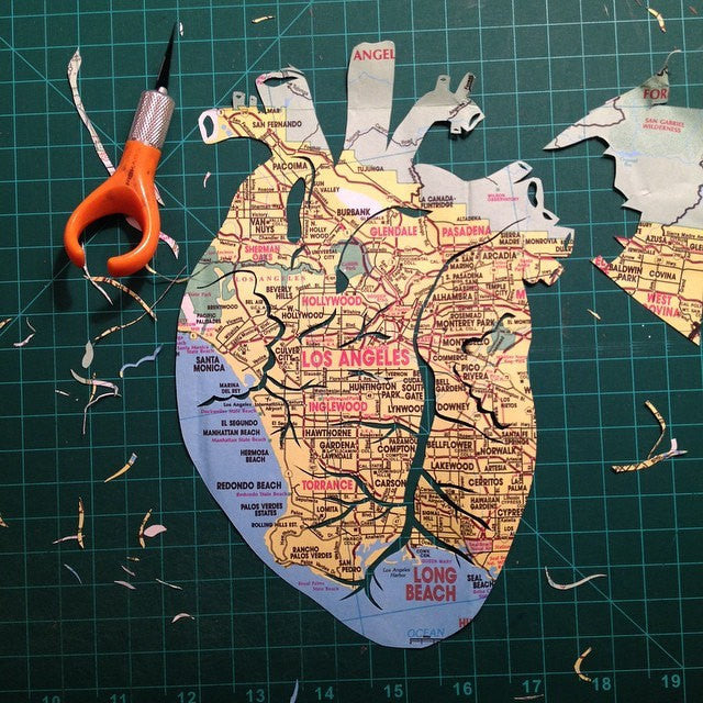 "Heart of Los Angeles" Print