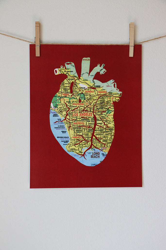 "Heart of Los Angeles" Print