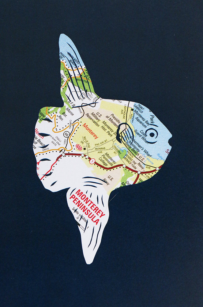 "Ocean Sunfish" Card