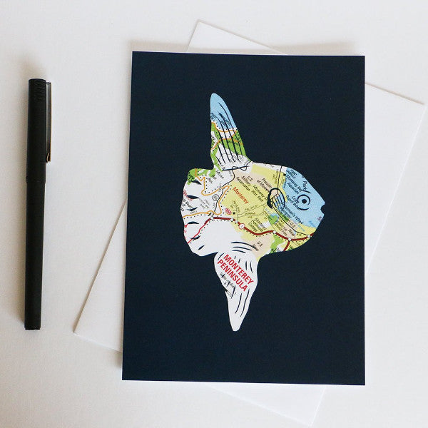 "Ocean Sunfish" Card