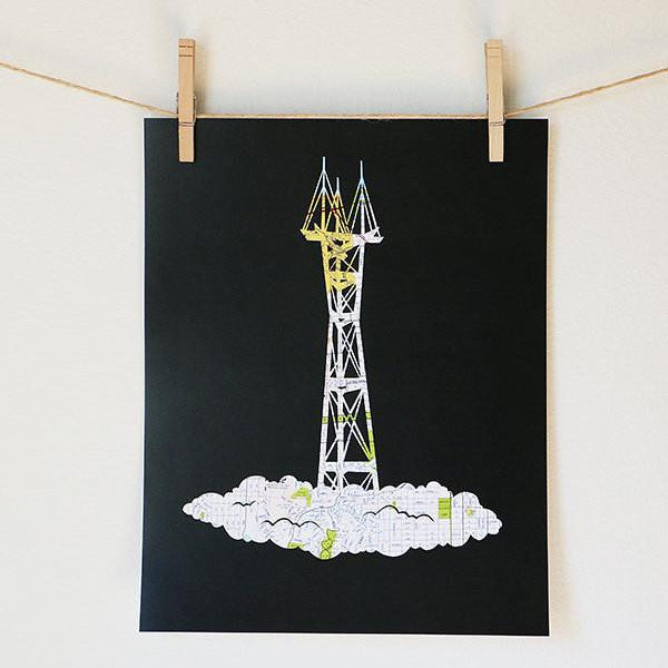 "Sutro Tower" Print