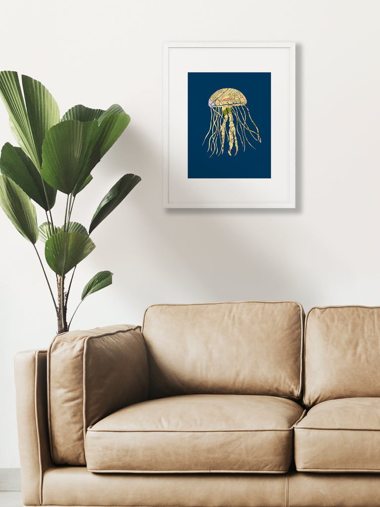 "Monterey Jellyfish" Print