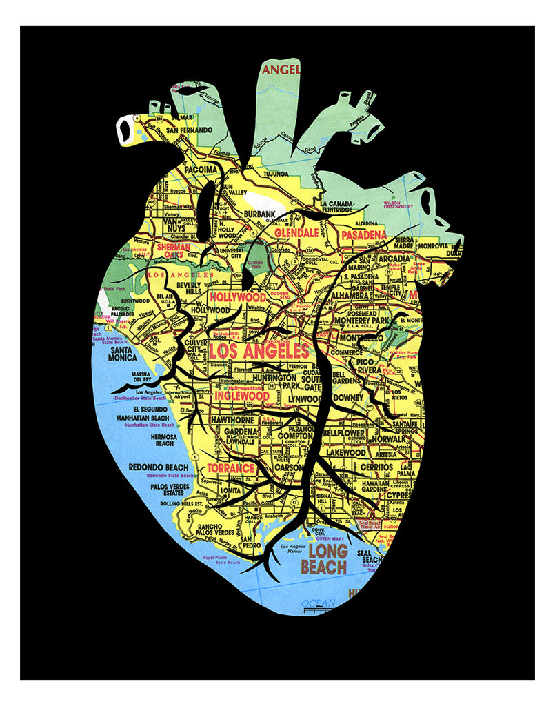 "Heart of Los Angeles" Print