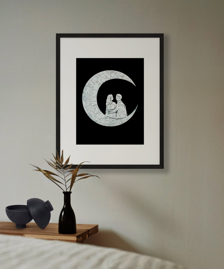 "To the Moon and Back" Print
