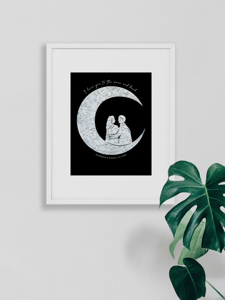 "To the Moon and Back" Print