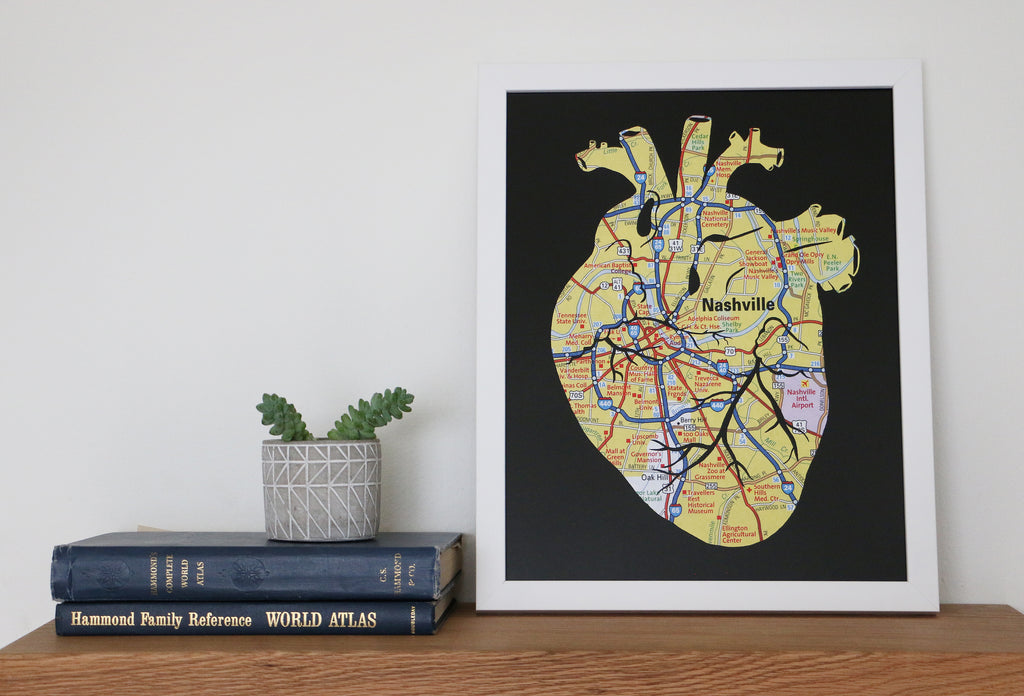 "Heart of Nashville" Print