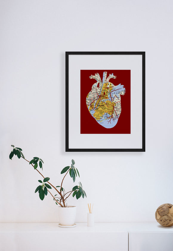 "Heart of New York" Print