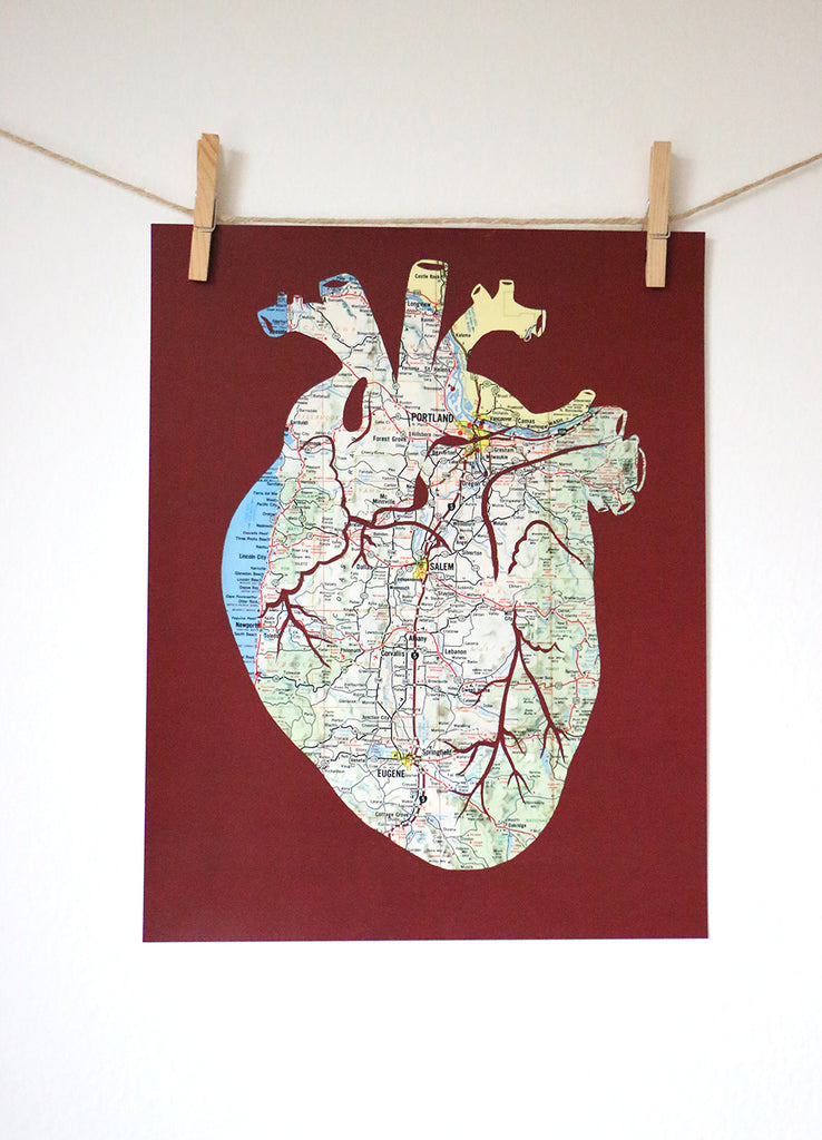 "Heart of Oregon" Print