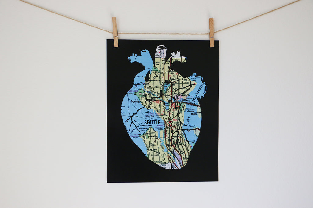 "Heart of Seattle" Print