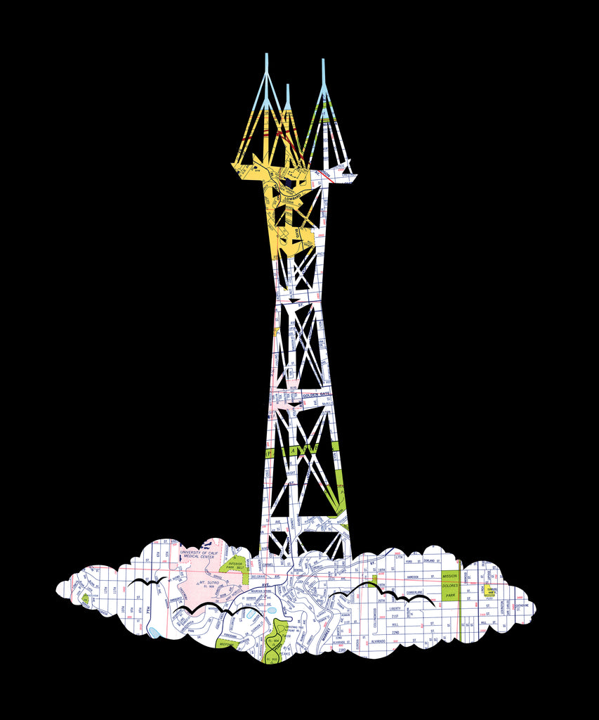 Big "Sutro Tower" Print - 20x24