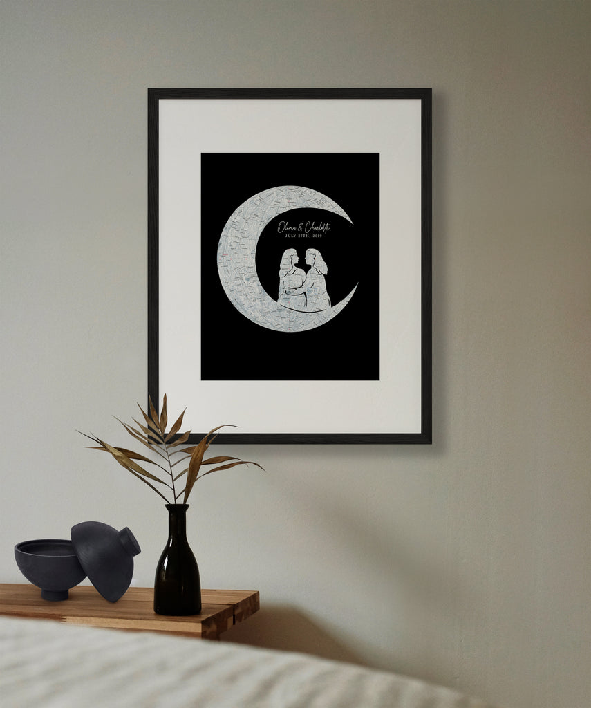 "To the Moon and Back" Women Print